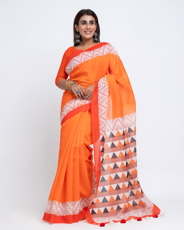 Fine Soft Silk Saree With Blouse Piece (SS08)