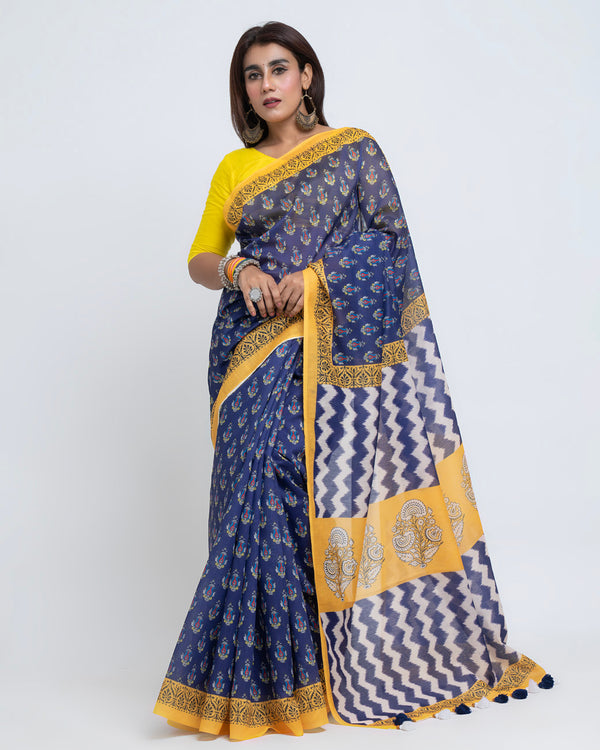 Fine Soft Silk Saree With Blouse Piece (SS09)